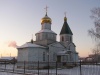 Завершение церкви в п. Новочеремшанск, Ульяновская область